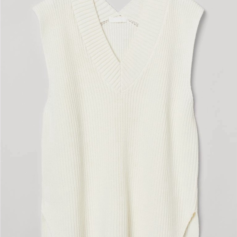 H&M Rib-knit Sweater Vest